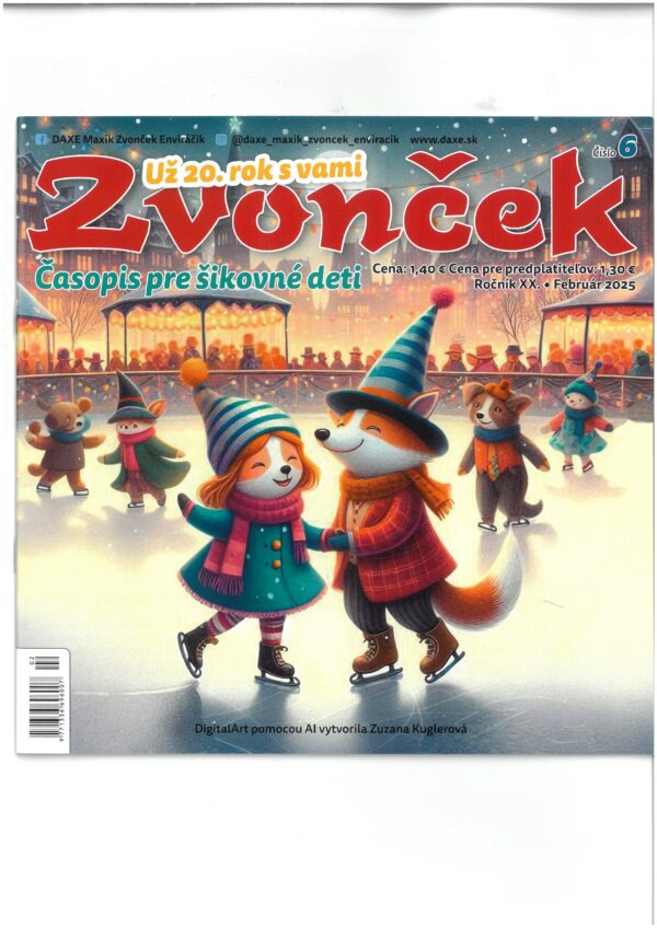 Zvonček s prázdninovým magazínom 2024/2025
