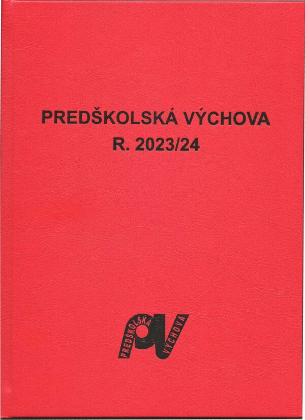 Knižná väzba Predškolská výchova 2023/2024